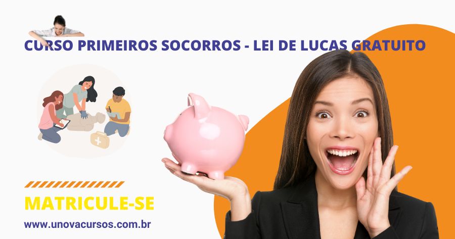 Curso de Primeiros Socorros - Lei de Lucas