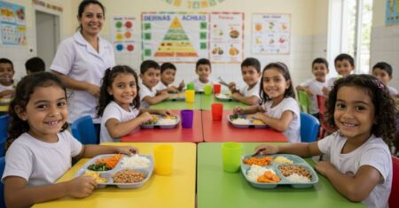 Alimentação Escolar: Guia Completo para Promoção da Saúde nas Escolas