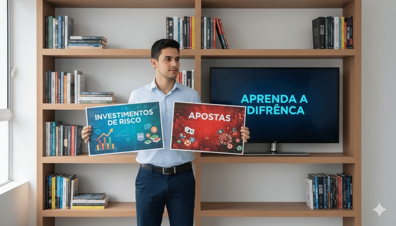 Entenda a Diferença Entre Investimentos de Risco e Apostas