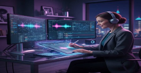 Adicione Trilhas Sonoras com Timing Perfeito Usando um Editor de Vídeo com IA
