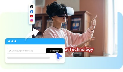 Criação de vídeo por IA
