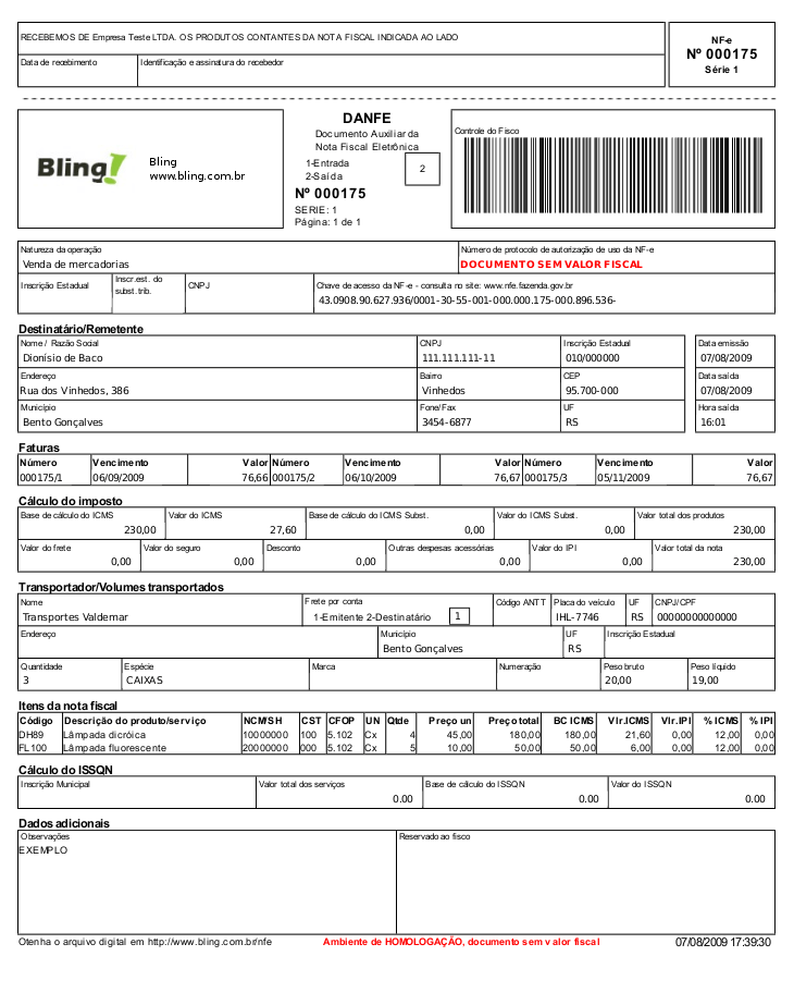 O Que é Nota Fiscal Eletrônica