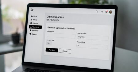 Como facilitar o processo de pagamento para alunos em cursos online