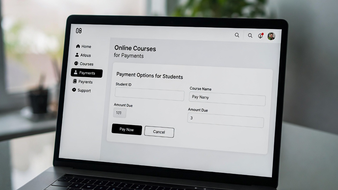 Como facilitar o processo de pagamento para alunos em cursos online